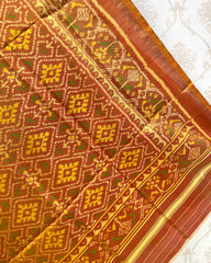 Golden Pnchanda Designer Patola Dupatta