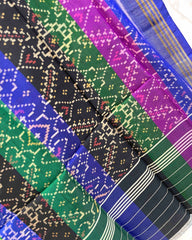 Multicolour Manekchowk Designer Patola Dupatta