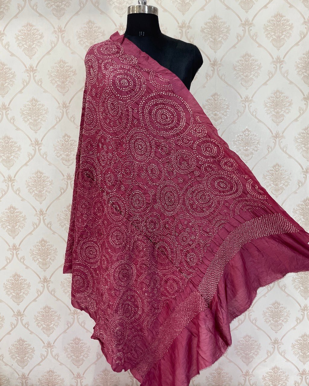 Bandhani Dupatta - SindhoiPatolaArt