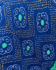 Bandhani Gaji Silk Dupatta - SindhoiPatolaArt
