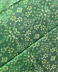 Green Navratan Designer Patola Dupatta - SindhoiPatolaArt