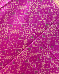 Pink Manekchowk Designer Patola Dupatta - SindhoiPatolaArt
